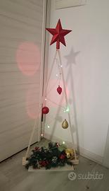 NUOVA albero di natale in legno 