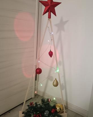 NUOVA albero di natale in legno 