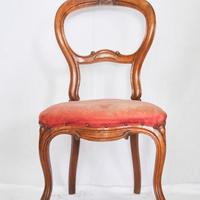 1 SEDIA SEDUTA ROSSA