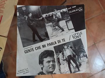 45 giri Little Tony - Gente che mi parla di te