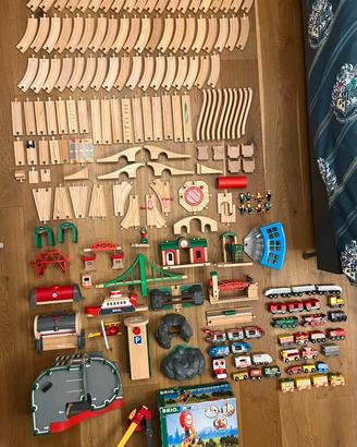 Brio trenino completo (+di 20 set)
