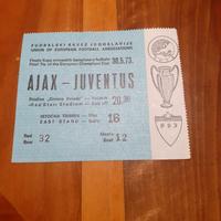 BIGLIETTO AJAX  - JUVENTUS 