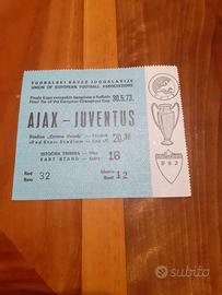 BIGLIETTO AJAX  - JUVENTUS 