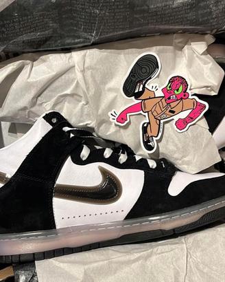 NIKE Dunk High x Slam Jam “Clear Black” - Size 42
