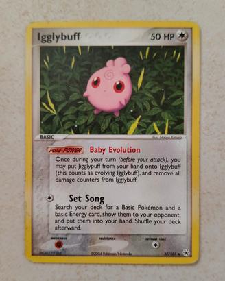 Igglybuff 37/101 EX Hidden Legends Pokemon