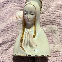 Scultura madonna in  ceramica vintage