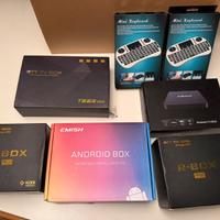 Android box - 5 modelli diversi e 2 tastiere BT!