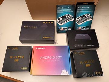 Android box - 5 modelli diversi e 2 tastiere BT!