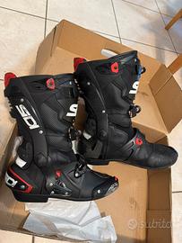 SIDI v Rex air 45 stivali moto pista neri black