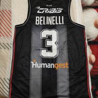MAGLIA VIRTUS SEGAFREDO BELINELLI AUTOGRAFATA