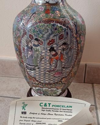 Vaso in porcellana cinese