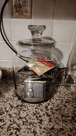 Vaso vetro vintage vecchio