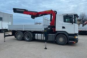 Scania G450 Euro 6 Gru + Ribaltabile