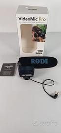 RØDE VideoMic Pro – Microfono Shotgun On-Camera –