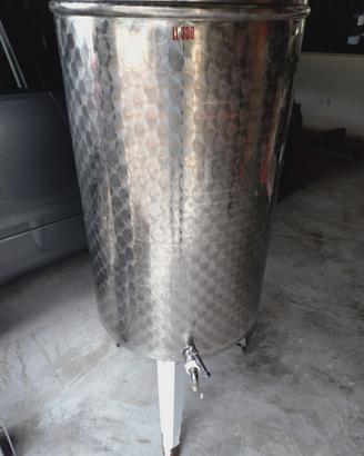 botte 300 LT acciaio vino