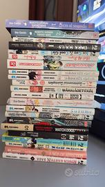Lotto manga di varie tipologie di storie.