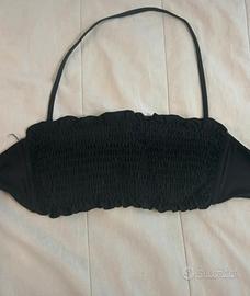 Bikini a fascia nero Tezenis
