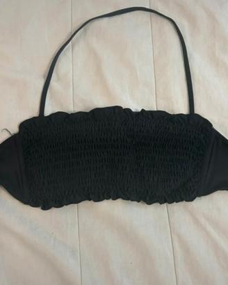 Bikini a fascia nero Tezenis
