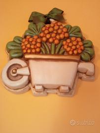 carrello con fiori ftun