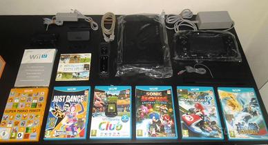 NINTENDO WII U + MARIO KART 8 POKEMON E ALTRI