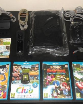 NINTENDO WII U + MARIO KART 8 POKEMON E ALTRI