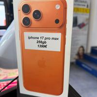 iphone 17 pro max 256gb cosmic orange nuovo