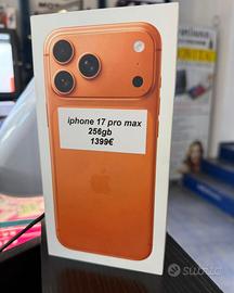 iphone 17 pro max 256gb cosmic orange nuovo