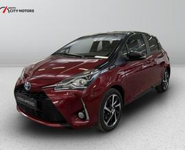 Toyota Yaris 5p 1.5 hybrid Lounge Red/Bronze
