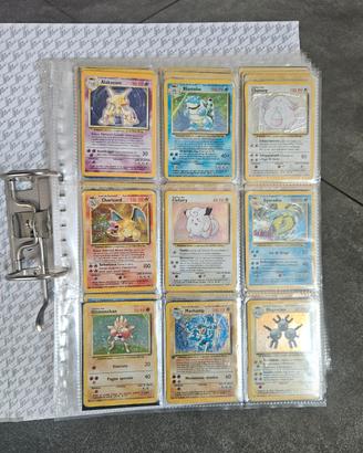 pokemon set base completo charizard holo