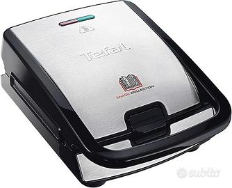 Piastra Grill Elettrica Tefal SW854D16 Nero 700 W