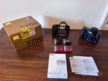 Nikon D750 corpo originale Nital