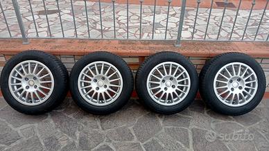 Cerchi in lega 14  con pneumatic 4 stagioni i 80%