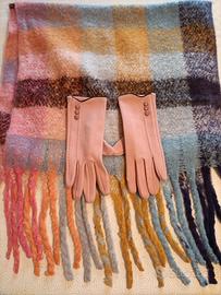 Set sciarpa e guanti