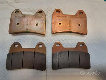 Pastiglie moto pista.