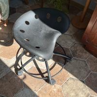 Sgabello ikea con ruote