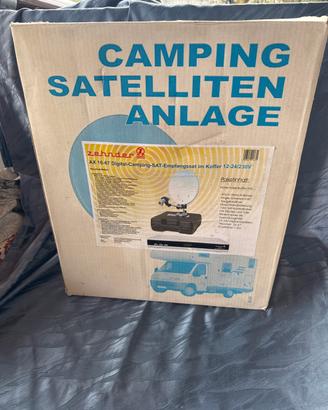 Kit satellitare per campeggio e camper