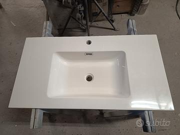 lavabo bagno in resina