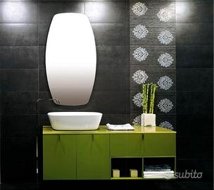 Piastrella 45X90 Laser black Sant'Agostino