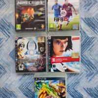 PS3 5 Giochi combo retro.