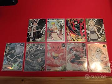 Lotto carte naruto