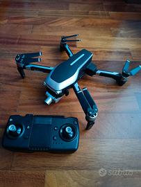 Drone con fotocamera GPS e telecomando