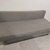 Divano Letto Contenitore IKEA Grigio