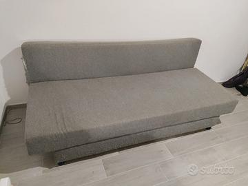 Divano Letto Contenitore IKEA Grigio