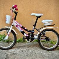 Bicicletta Bambina Doublezz 16" Flora Rosa