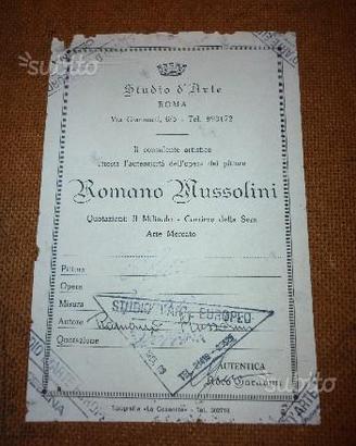 Quadri d'epoca