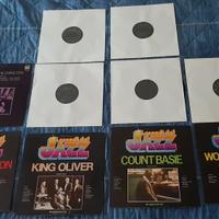 LP JAZZ ELLINGTON HERMAN KRUPA BASIE OLIVER  SHAW