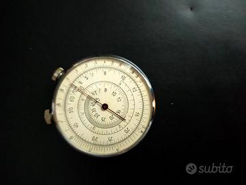 regolo calcolatore ad orologio 