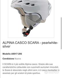 Casco sci donna