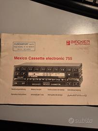 autoradio Becker 