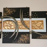 quadro astratto su tela